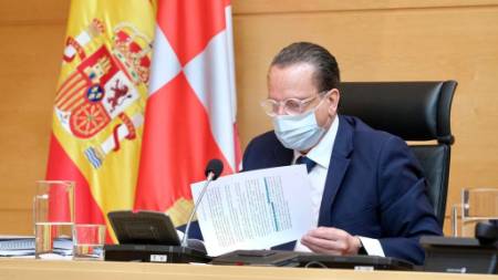 Amilivia revisa su intervención